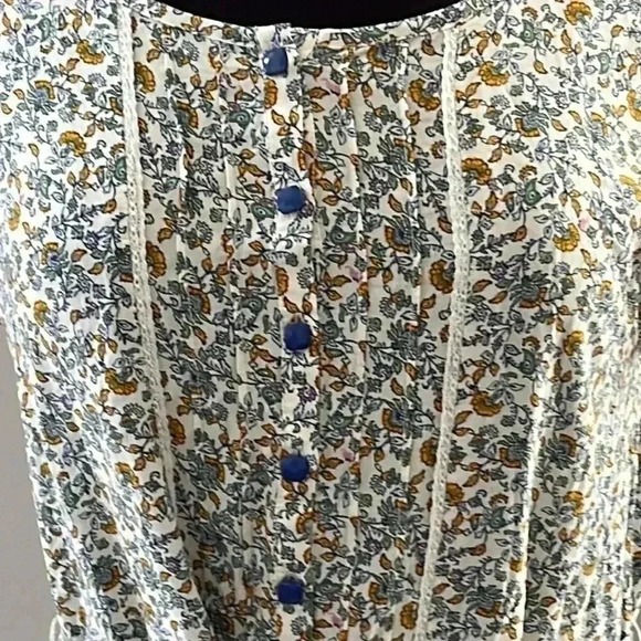 Matilda Jane Floral Button Front Dress Size M - Picture 4 of 7